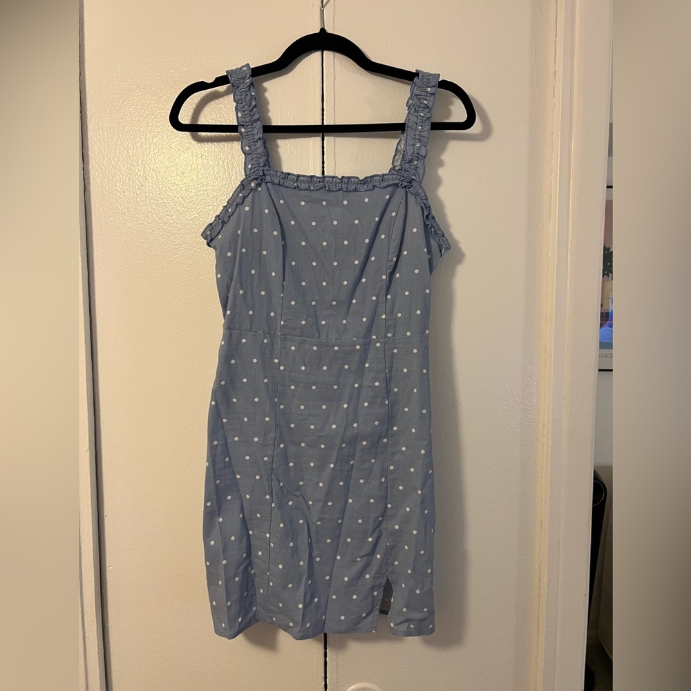 Polka Dot Mini Dress